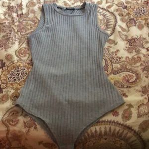 Open back body suit